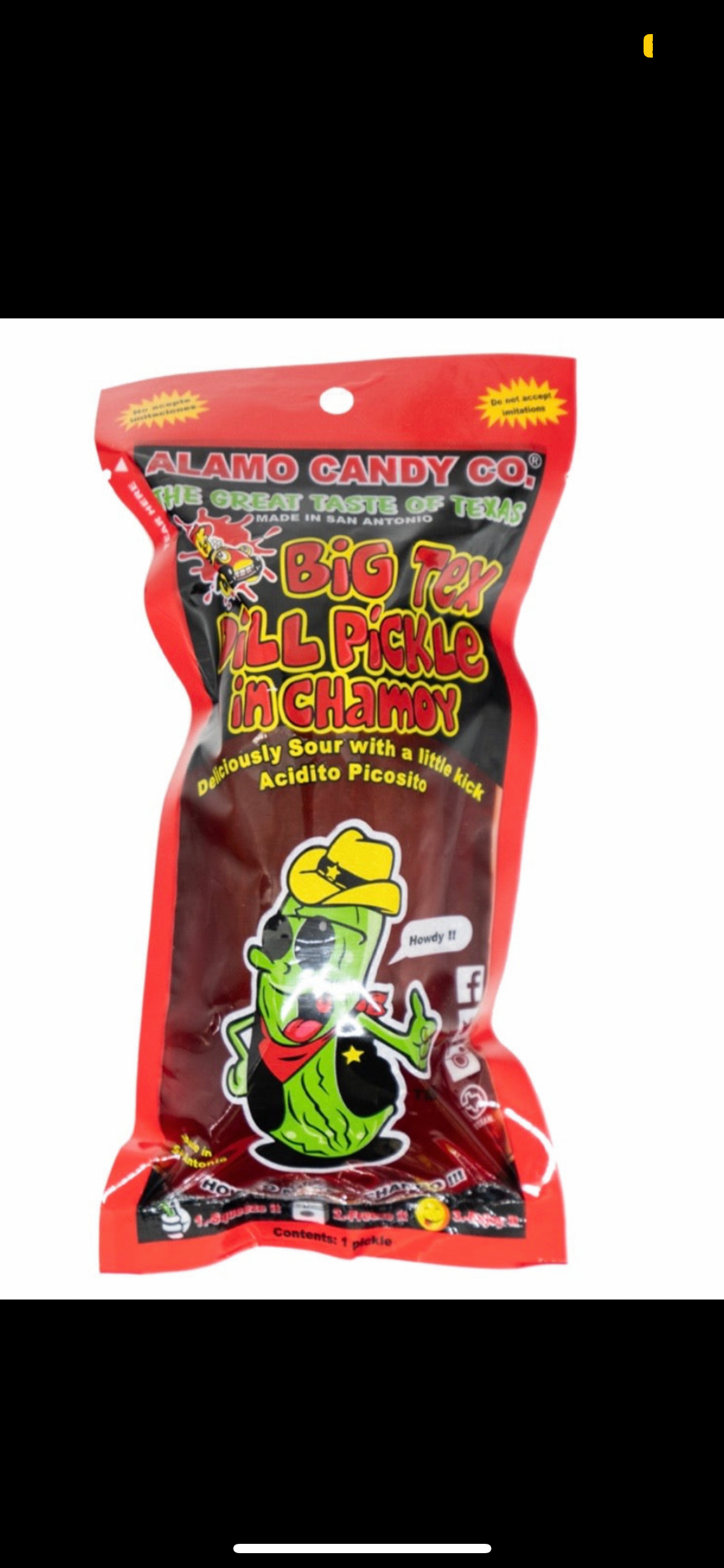 Texas dill pickle Chamoy kit