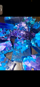 Blue lagoon Edible crystal
