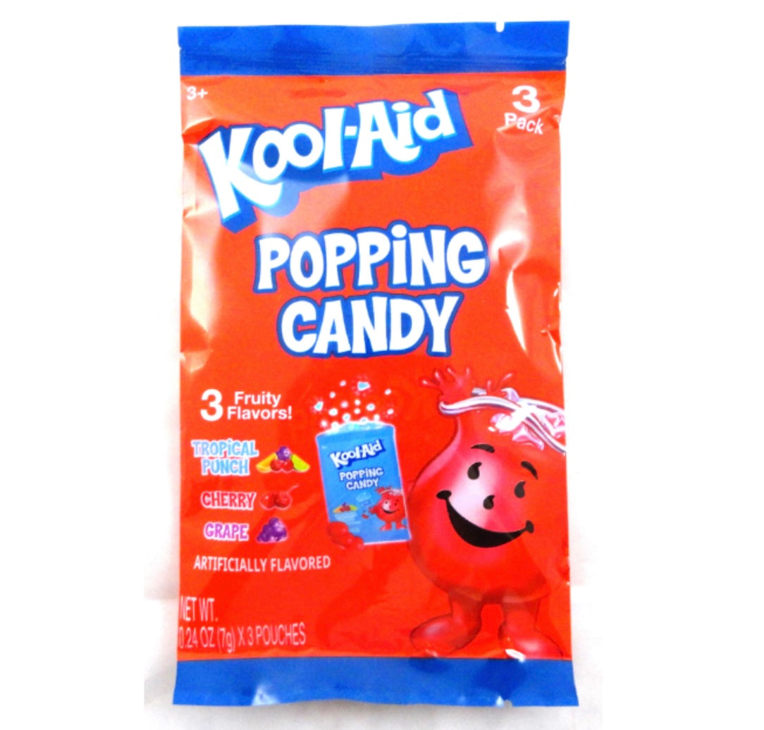Kool aid popping candy