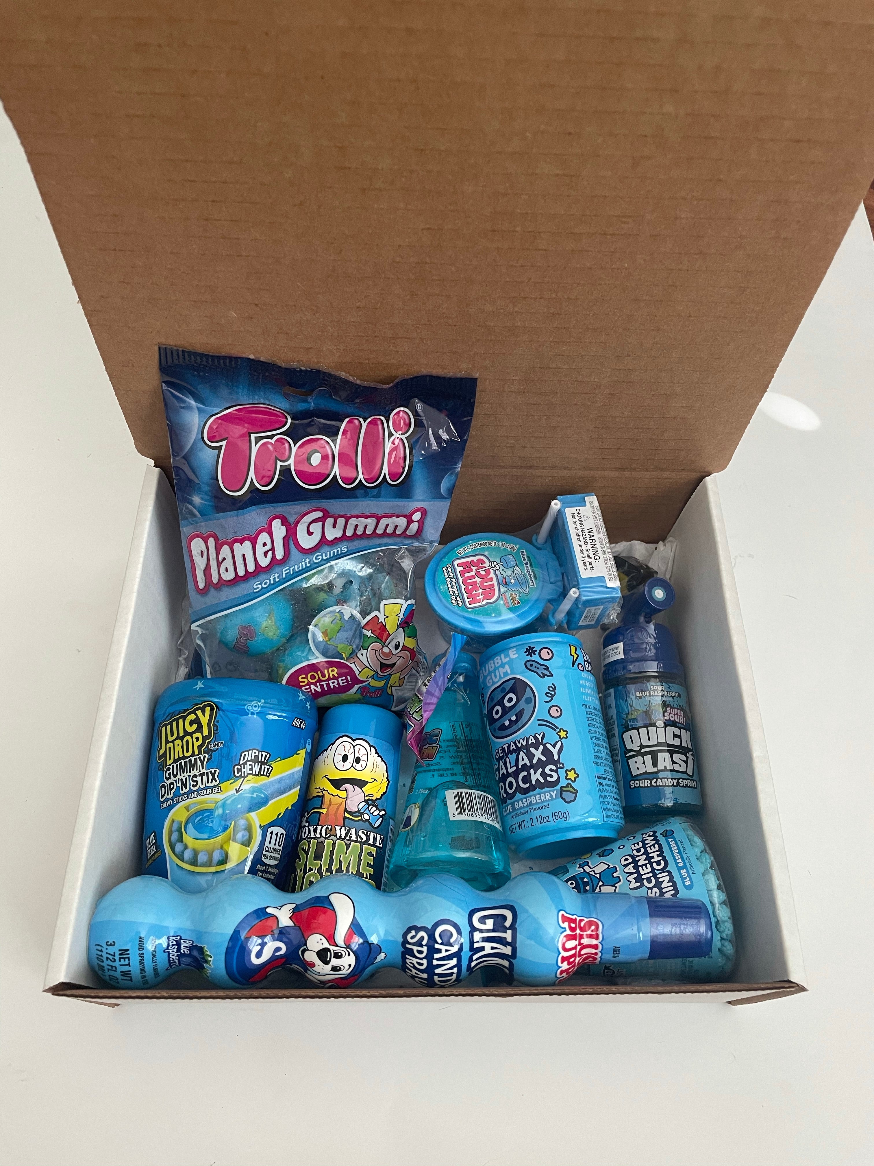 Blue Razz mystery box – JoJo's Candy