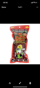 Big Tex Dill pickle in Chamoy