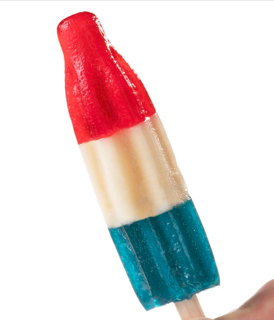 Gummy Rocket Popsicle