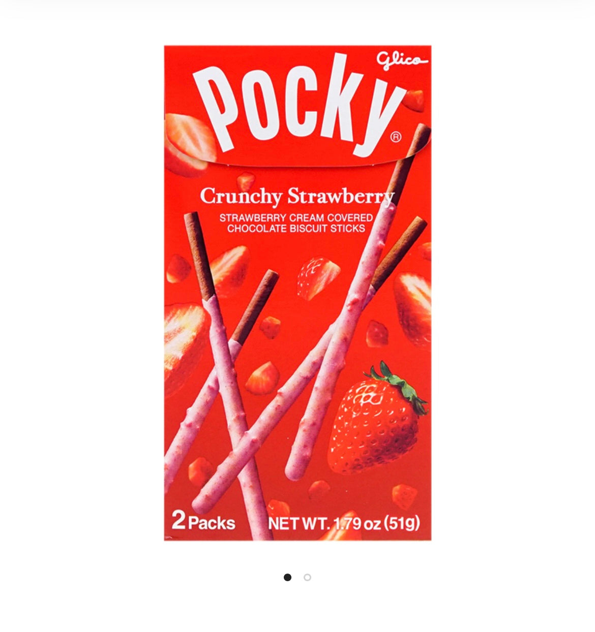 Pocky strawberry chocolate