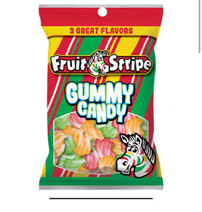 Fruit stripe gummy candy